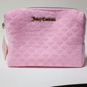 Juicy Couture Pink Heart-Patterned Women's Bag